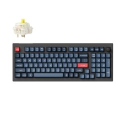 Keychron V5 Max V5M-D4 Banana Sw. 96% US QMK VIA Wireless Mechanical Keyboard (Boxed) — Buy in Cyprus with Fast Delivery
