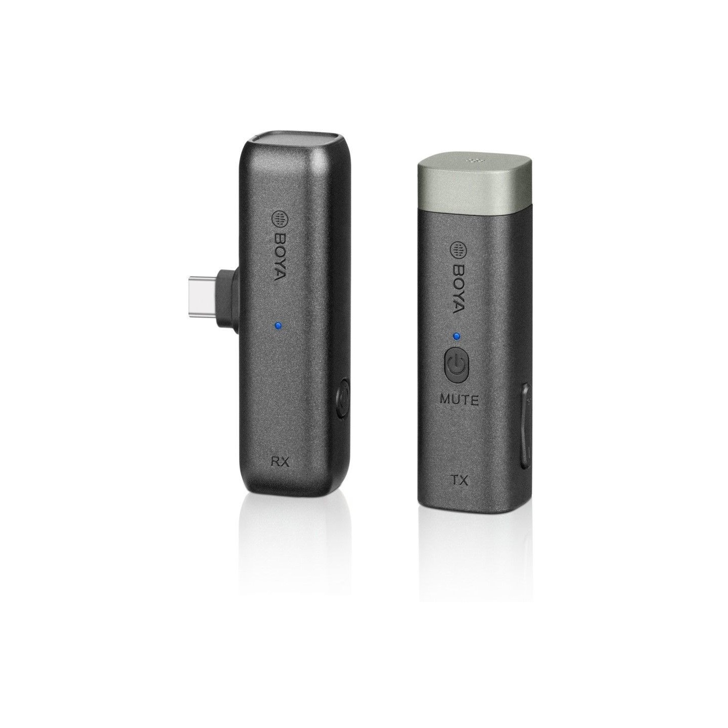 BOYA Wireless Microphone System - BY-WM3U - 2.4Ghz wireless mic system, USB type-C, 3.5mmTRS. TRRS