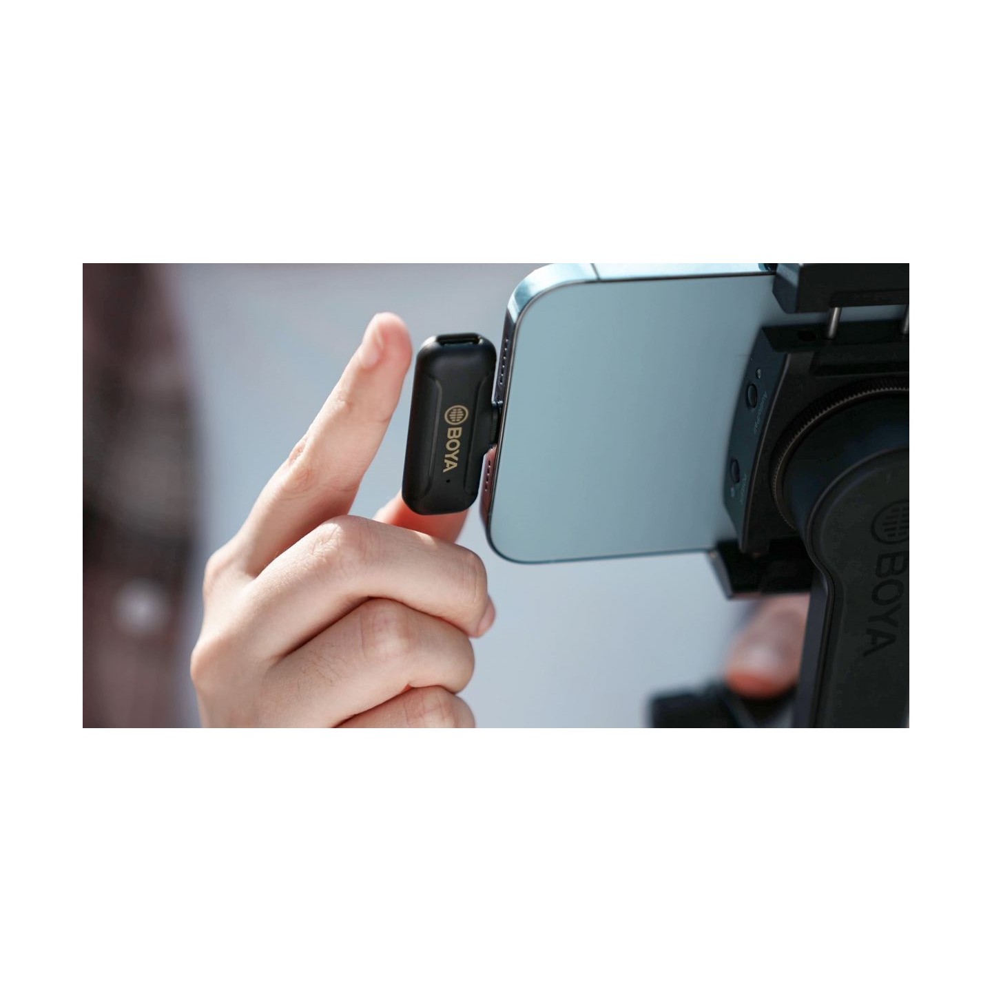 BOYA Wireless Microphone - BY-WM3T2-D1 - 2,4GHz Mobile wireless mic for iOS iPhone — Buy in Cyprus with Fast Delivery