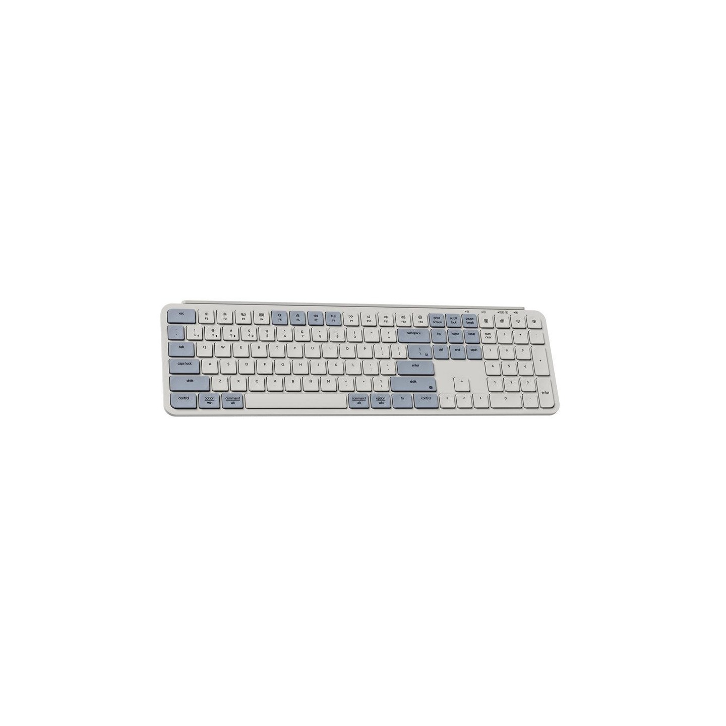 Keychron B6 Pro B6P-K11 Ultraslim Wireless Keyboard ZMK Retro Blue 100% US (Boxed) — Buy in Cyprus with Fast Delivery