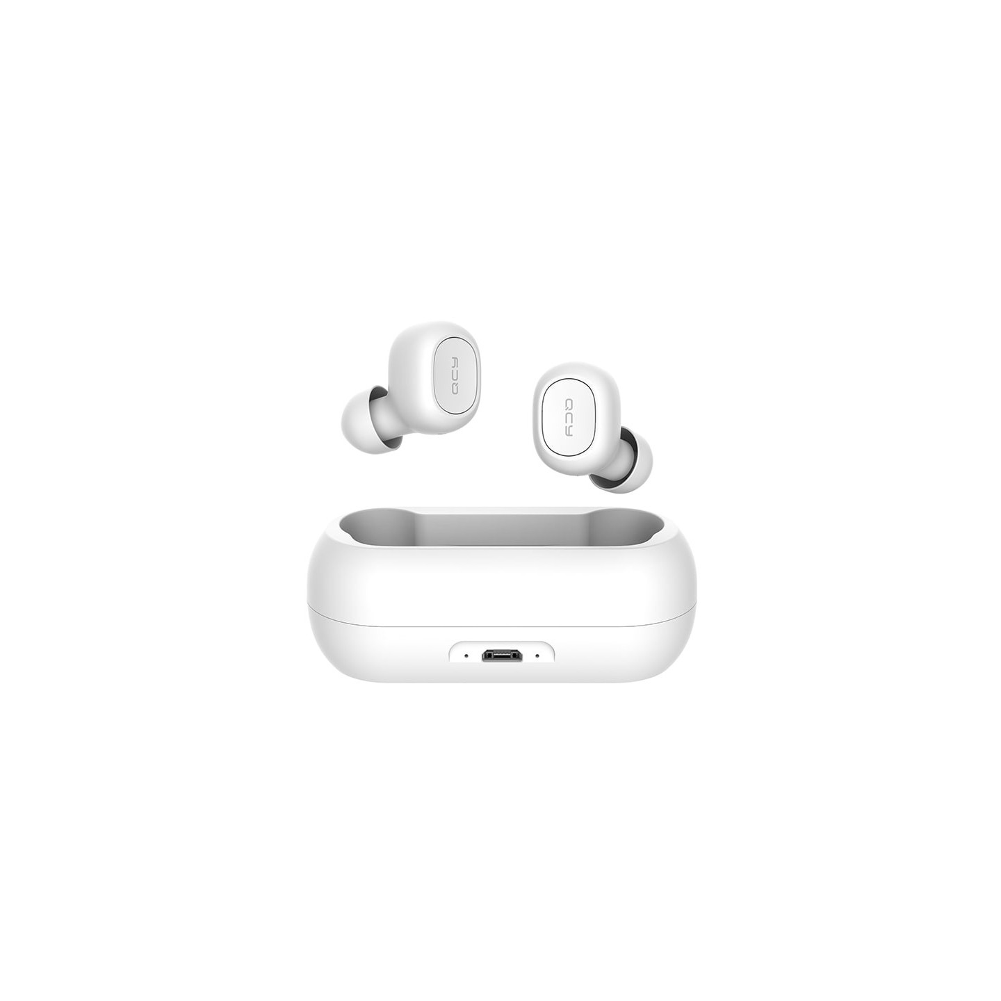 QCY - T1C - TWS WHITE True Wireless Earbuds 5.0 Bluetooth Headphones 80hrs — Buy in Cyprus with Fast Delivery