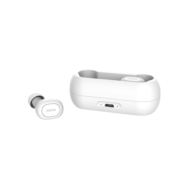 Buy QCY - T1C - TWS WHITE True Wireless Earbuds 5.0 Bluetooth Headphones 80hrs in Cyprus, Nicosia, Limassol, Larnaka, Pafos
