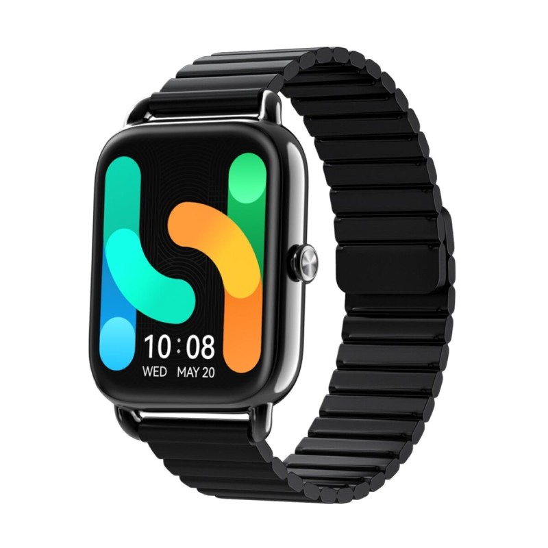 Buy Haylou Smart Watch - RS4 Plus - Black -2 Straps (Silicon & Magnetic) Smart W... in Cyprus, Nicosia, Limassol, Larnaka, Pafos