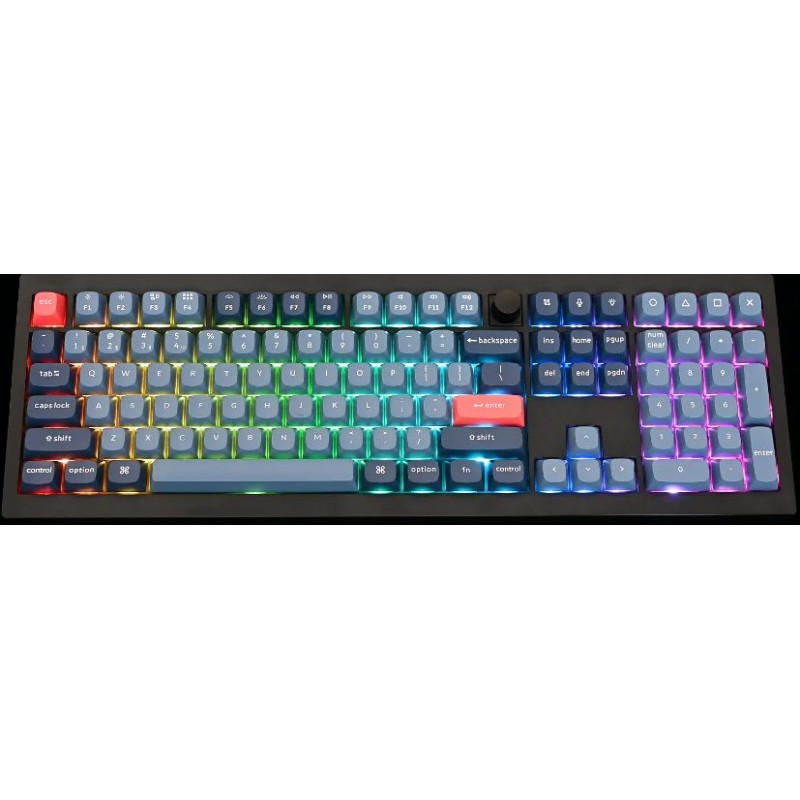 Keychron V6 Max V6M-D1 QMK/VIA Wireless Mechanical Keyboard Red Switch 100% US (Boxed) — Buy in Cyprus with Fast Delivery
