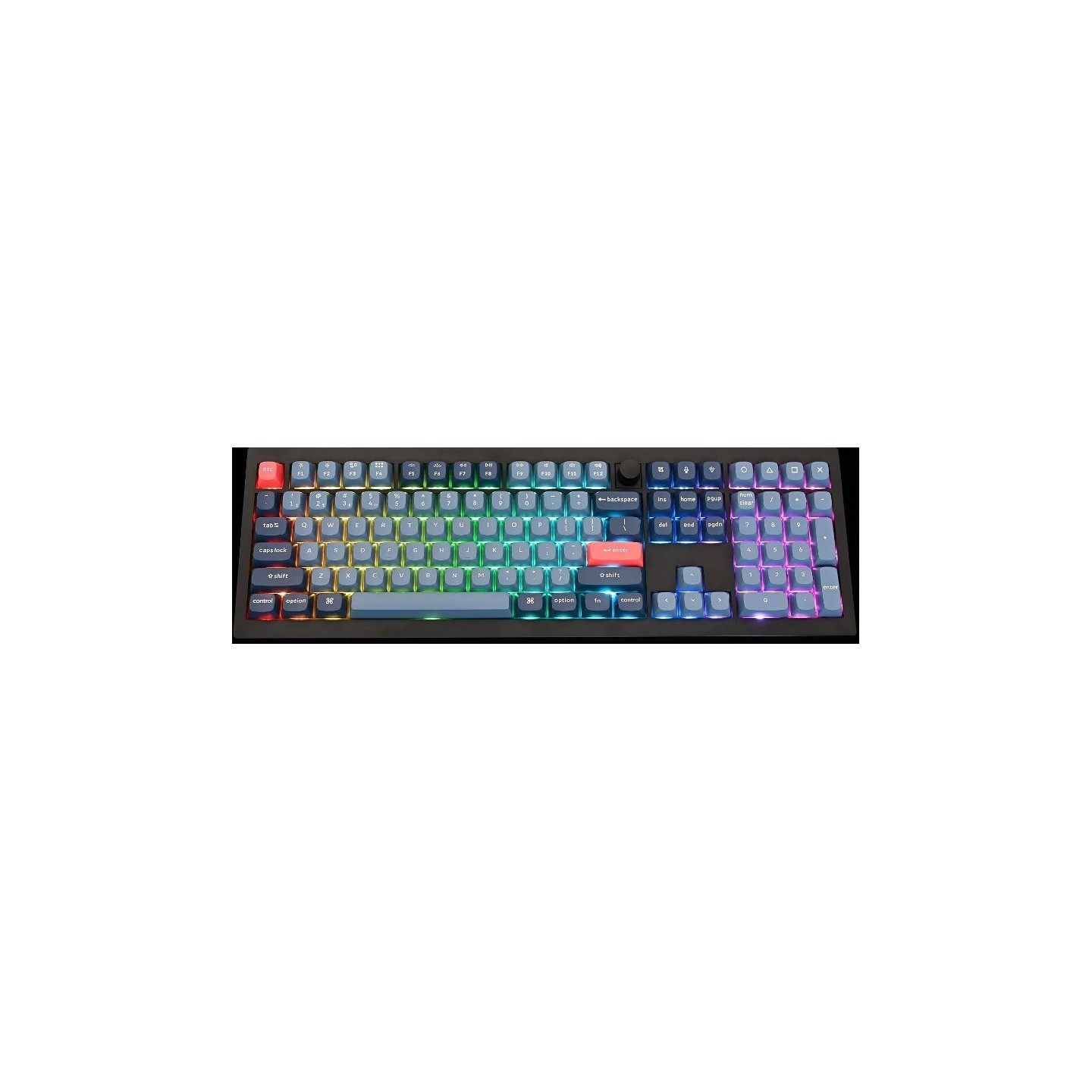 Keychron V6 Max V6M-D1 QMK/VIA Wireless Mechanical Keyboard Red Switch 100% US (Boxed) — Buy in Cyprus with Fast Delivery