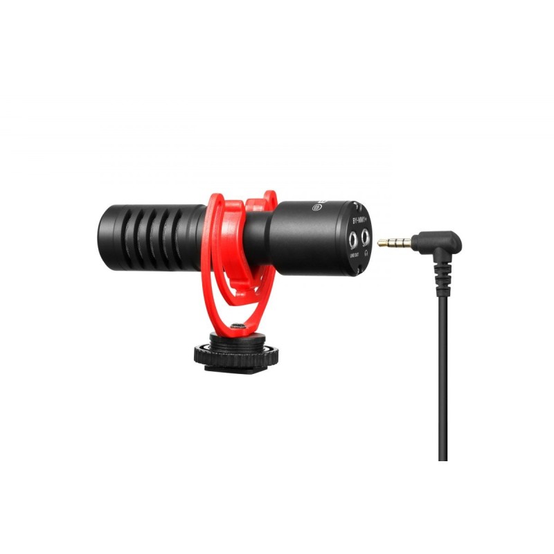 Buy BOYA shotgun mic - BY-MM1+ - Universal Mini Shotgun Mic 3.5mm for camera, ph... in Cyprus, Nicosia, Limassol, Larnaka, Pafos