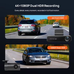 Buy 70mai Dash Cam set & Rear Cam - M800-2 - 4K Dash Cam set & Rear Cam. 3840x21... in Cyprus, Nicosia, Limassol, Larnaka, Pafos