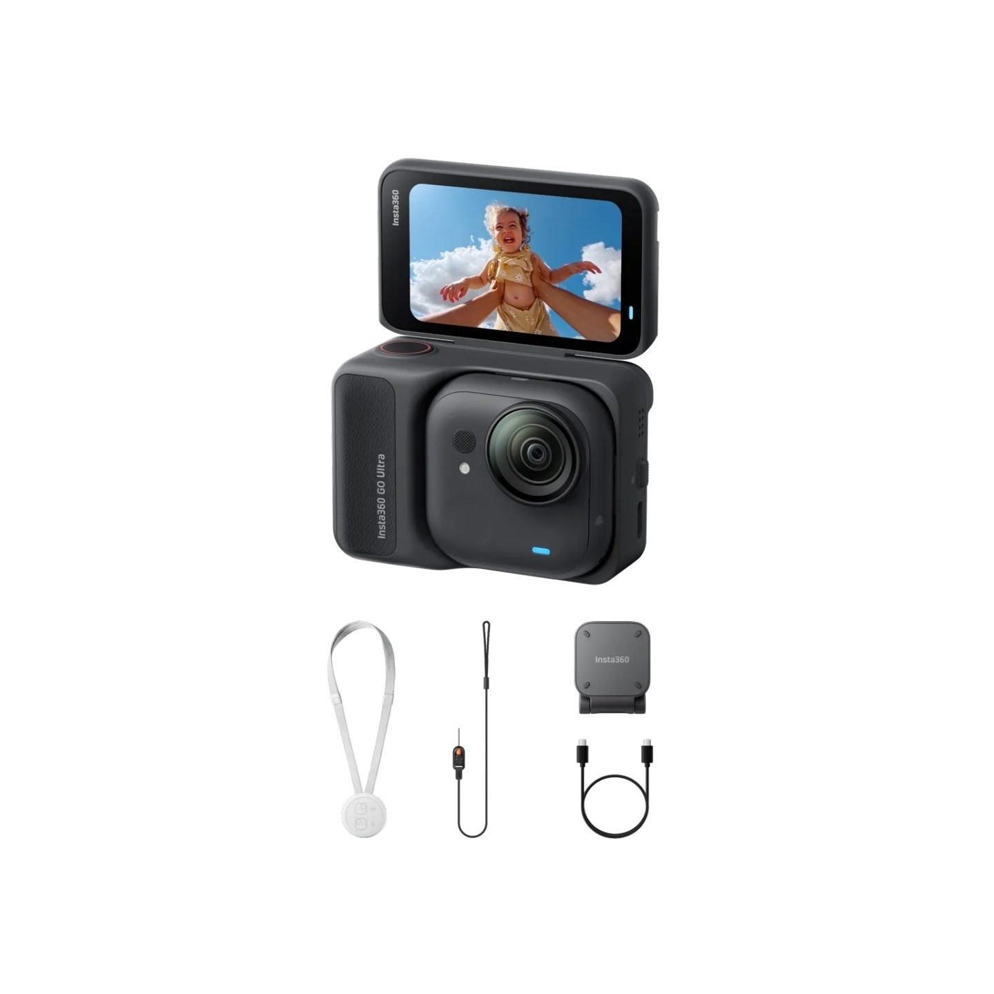 Insta360 GO Ultra - Standard Bundle, Midnight Black — Buy in Cyprus with Fast Delivery