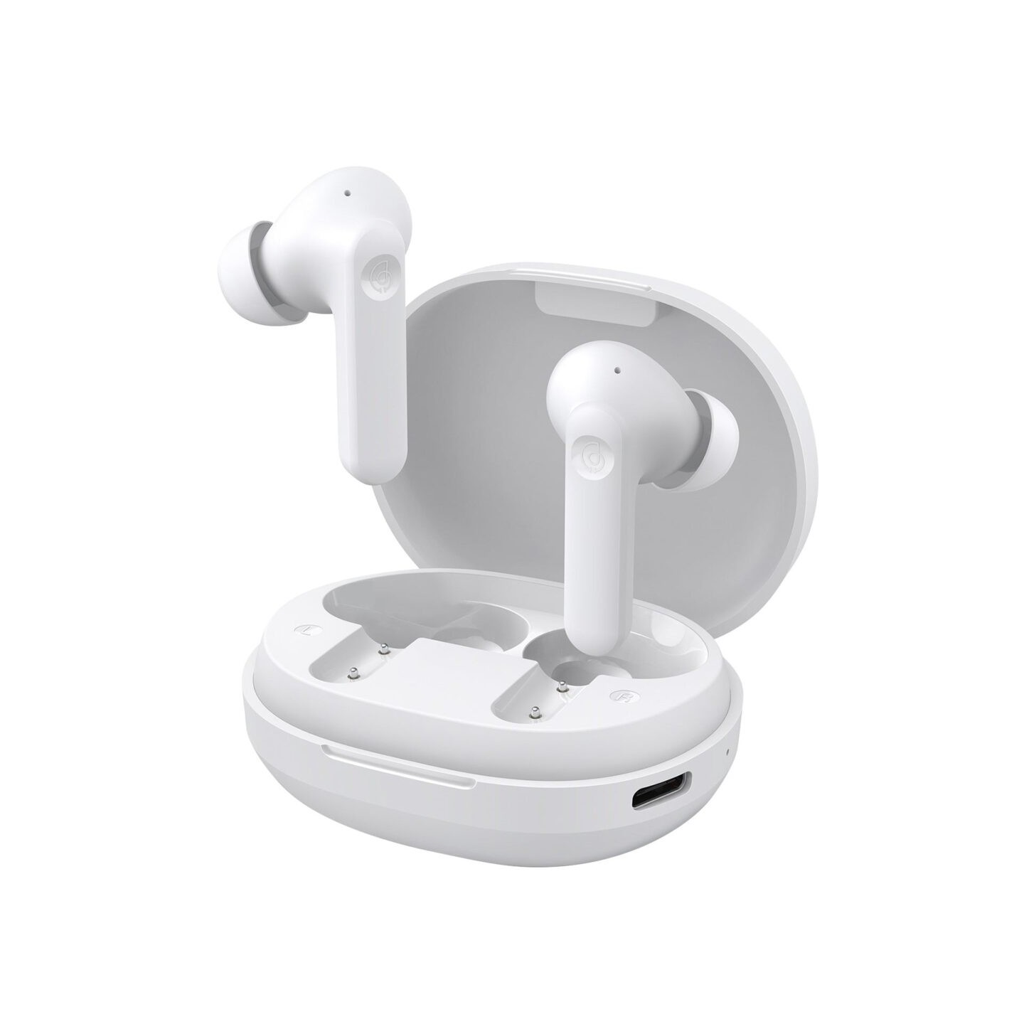 Haylou Moripods ANC White Bluetooth TWS Gaming In-Ear Earbuds 30db Active Noise Cance. 28h BT5.2