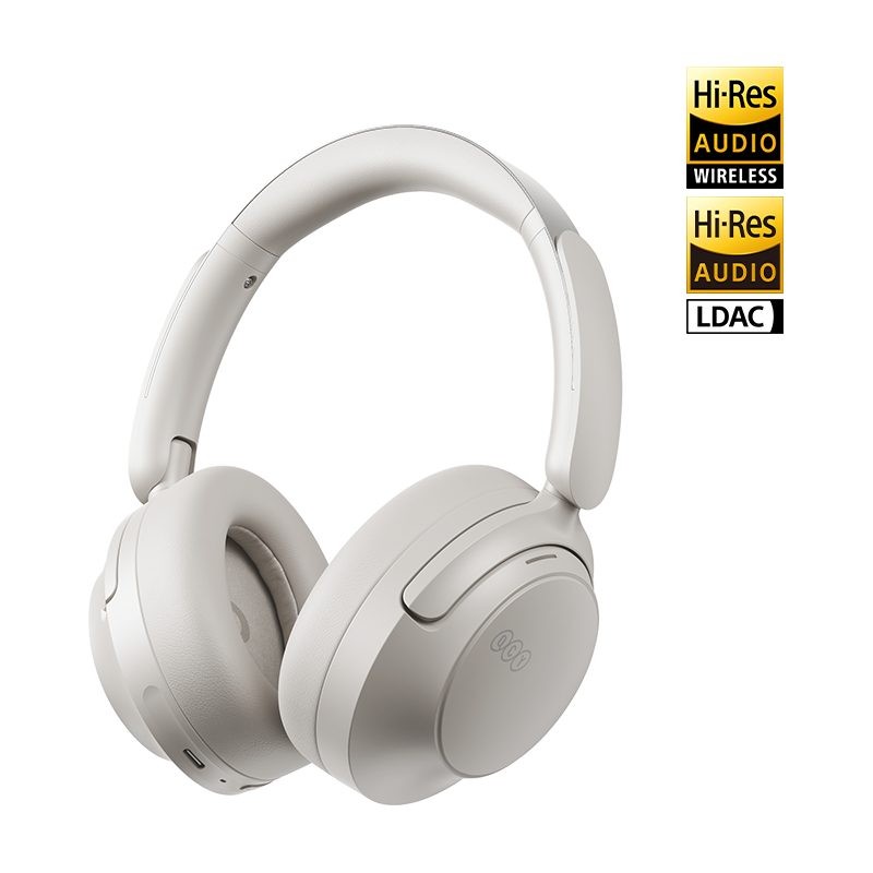 Buy QCY Headphones - H3S - White, Type-C & Bluetooth 6.0 ANC iOS Android Call No... in Cyprus, Nicosia, Limassol, Larnaka, Pafos