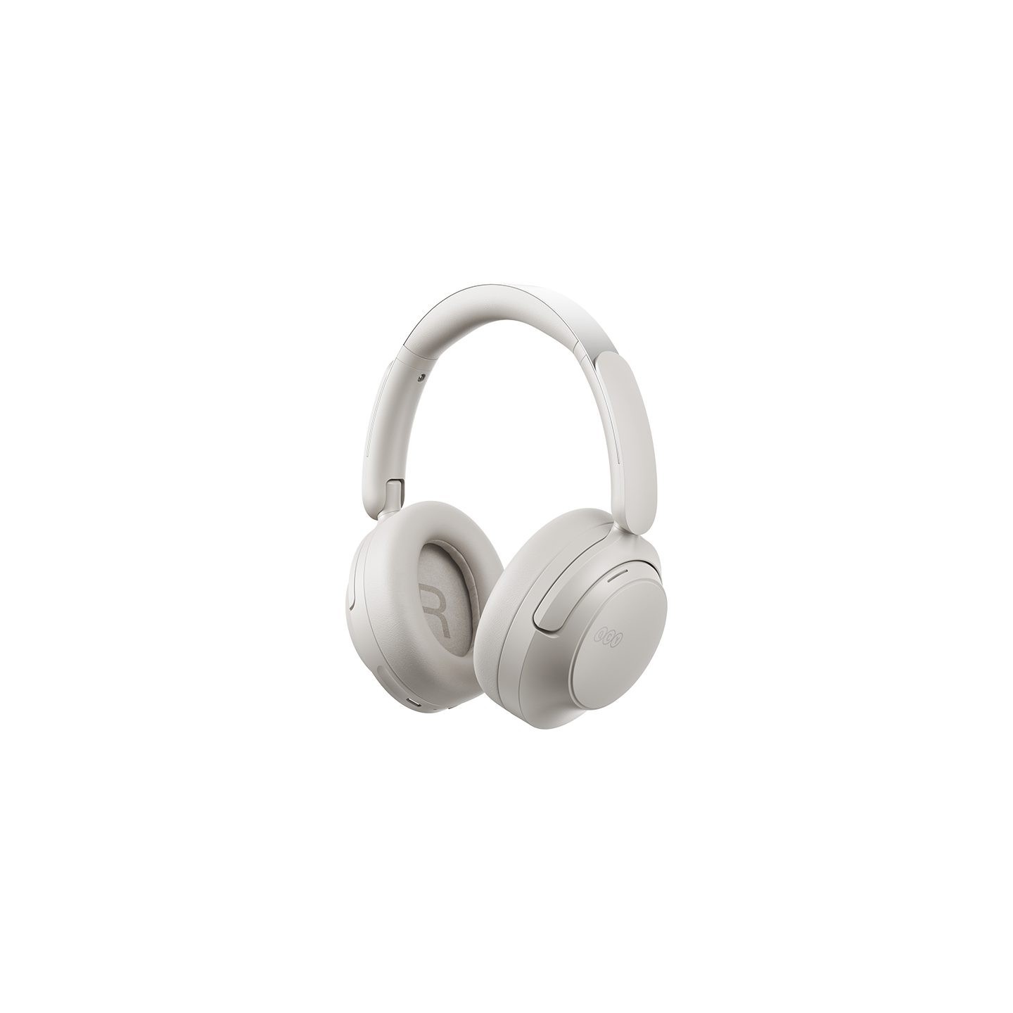 QCY Headphones - H3S - White, Type-C & Bluetooth 6.0 ANC iOS Android Call Noise Cancelling Headset102h