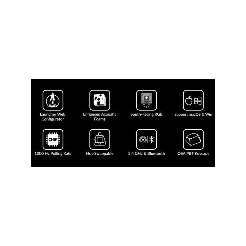 Buy Keychron K8 Max - K8M-J3 - QMK Wireless Mechanical Keyboard Brown Switch Hot... in Cyprus, Nicosia, Limassol, Larnaka, Pafos