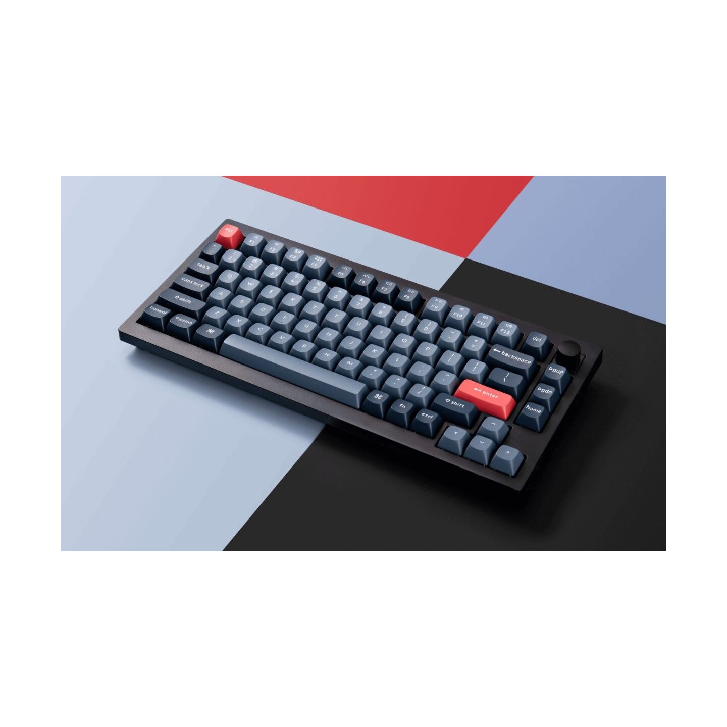 Keychron V1 Max V1M-D1 QMK VIA Wireless Mechanical Keyboard Red Switch RGB 75% US (Boxed) — Buy in Cyprus with Fast Delivery