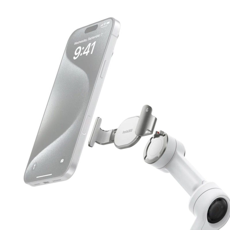 Buy Insta360 Flow 2 Magnetic Phone Clamp - Flow 2 Pro - White in Cyprus, Nicosia, Limassol, Larnaka, Pafos