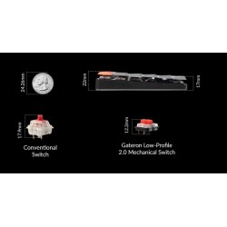 Keychron K1 Max K1M-H1 80% TKL ANSI Black Red Switch RGB Hot-Swap (Boxed) — Buy in Cyprus with Fast Delivery