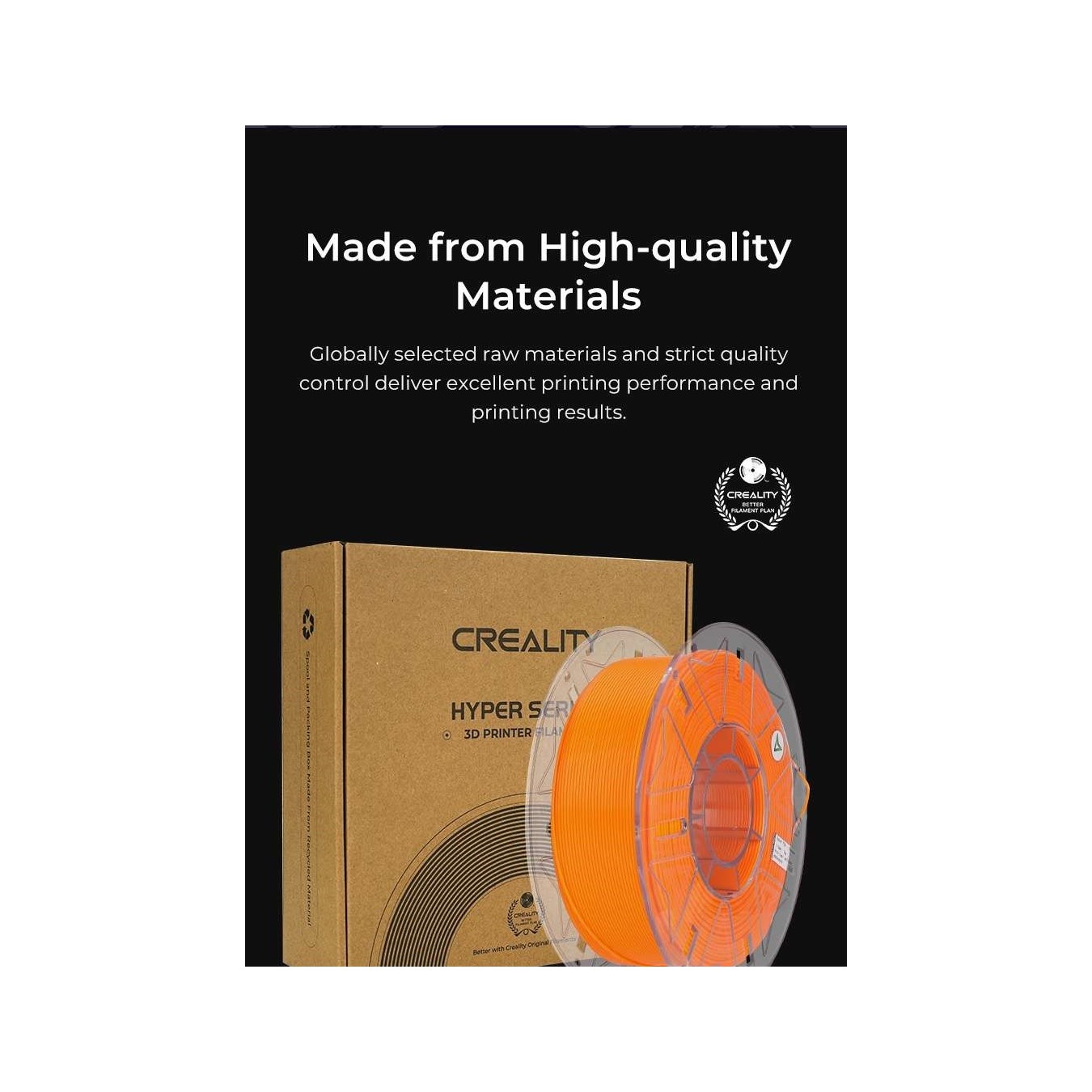 Creality Hyper PLA RFID Brown - 3301010465 - Fast Printing Filament with CFS tag 1kg 1.75 — Buy in Cyprus with Fast Delivery