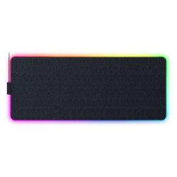 Razer Strider Chroma Hybrid Gaming RGB Mousepad - Water-Resistant - Smooth Glide - Anti-Slip Base