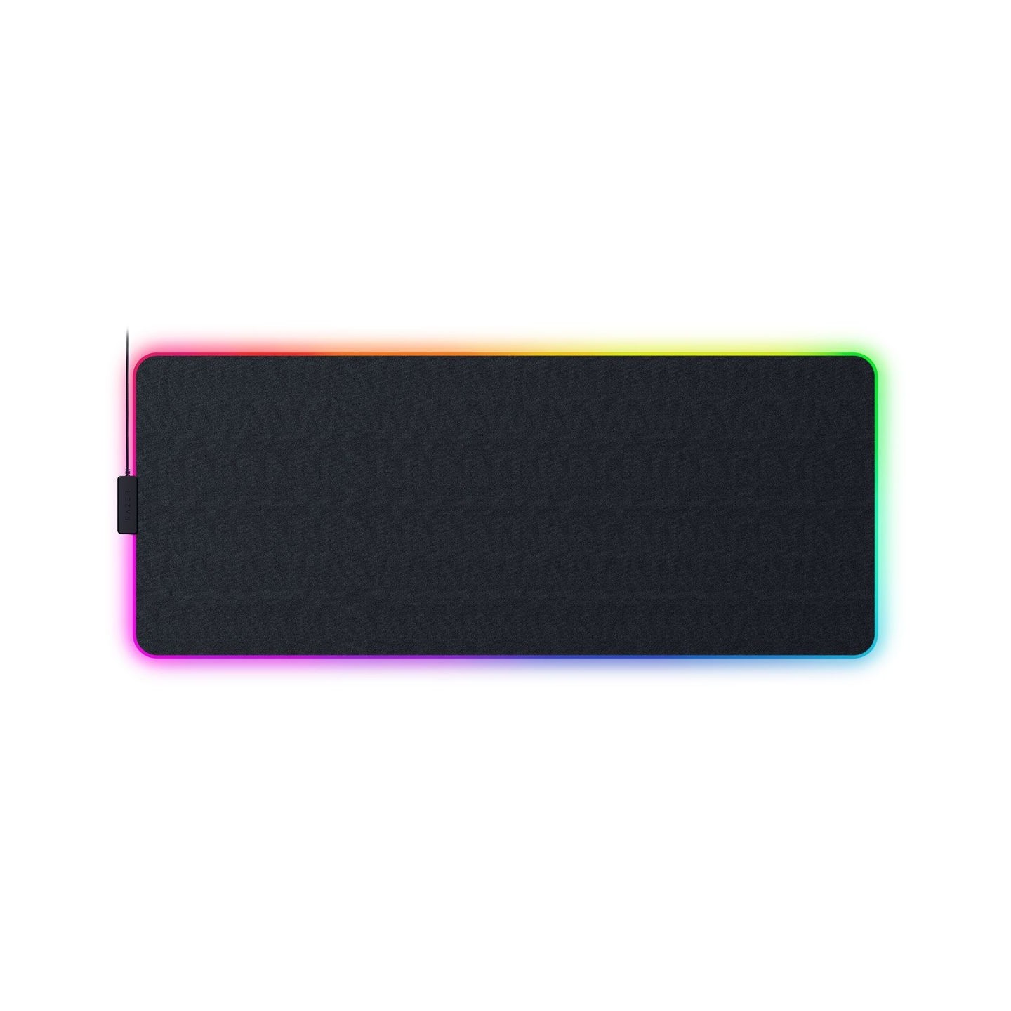 Razer Strider Chroma Hybrid Gaming RGB Mousepad - Water-Resistant - Smooth Glide - Anti-Slip Base
