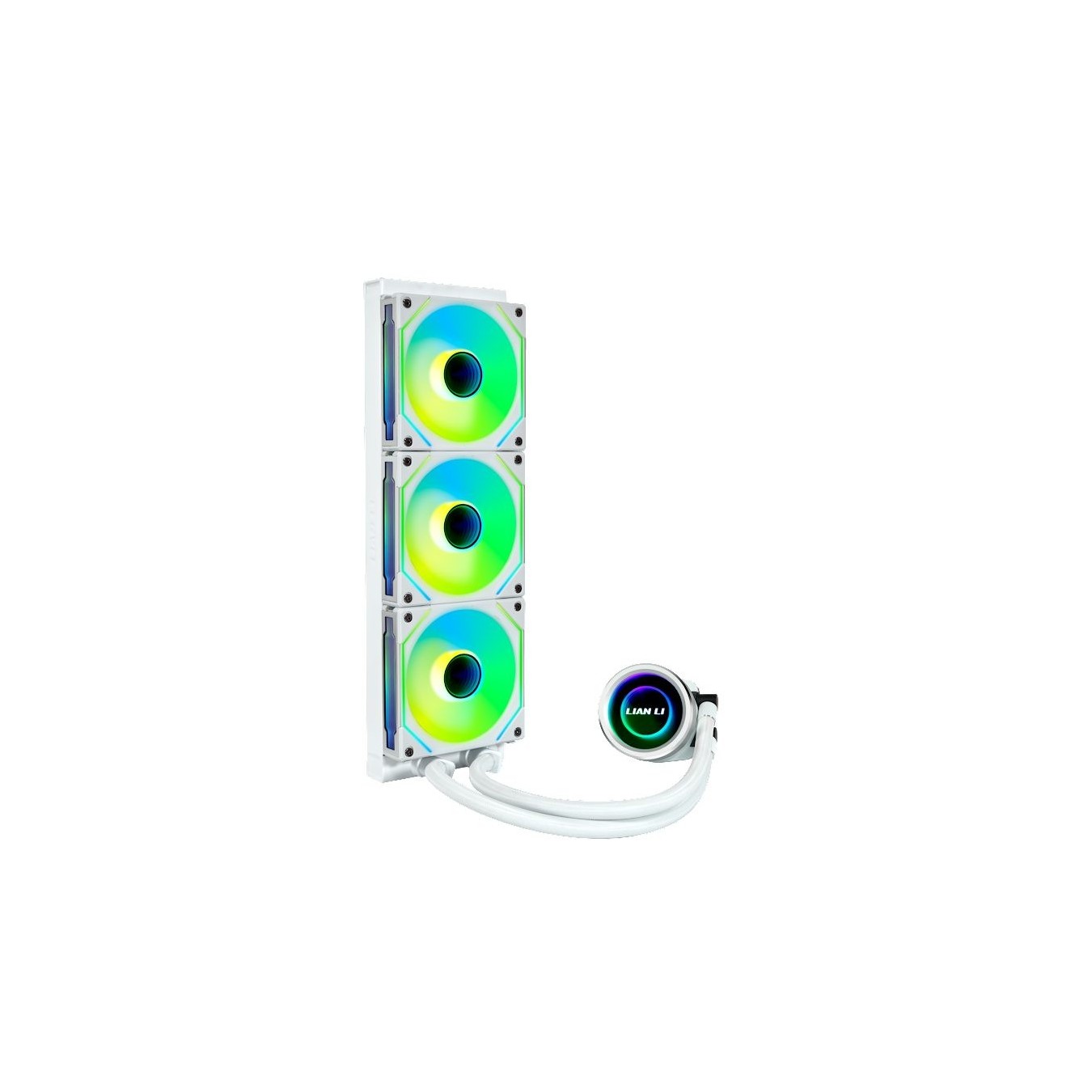 Lian Li Galahad II Trinity 360 White - SL-INF - AIO GPU Liquid Cooler with ARGB INFINITY Fans