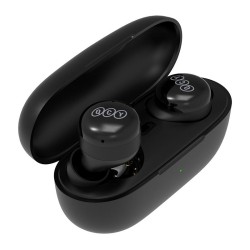 Buy QCY T17 TWS BLACK 6mm dynamic driver-mic noise cancel. Music time: 4h. Calli... in Cyprus, Nicosia, Limassol, Larnaka, Pafos