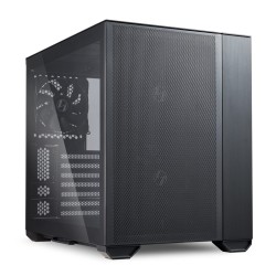 Lian Li O11 Air Mini Black ATX Mini Tower Case w/ 3 Fans (O11AMX) (Boxed) — Buy in Cyprus with Fast Delivery