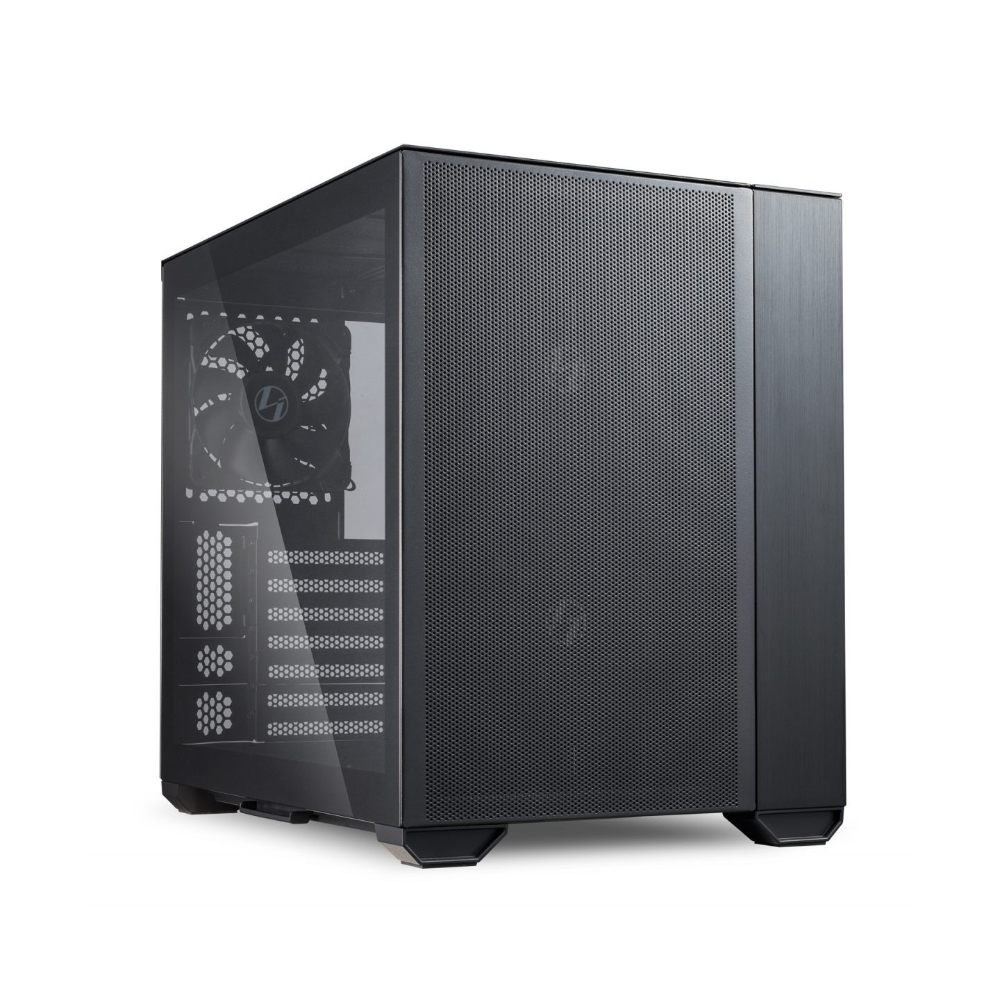 Lian Li O11 Air Mini Black ATX Mini Tower Case w/ 3 Fans (O11AMX) (Boxed) — Buy in Cyprus with Fast Delivery