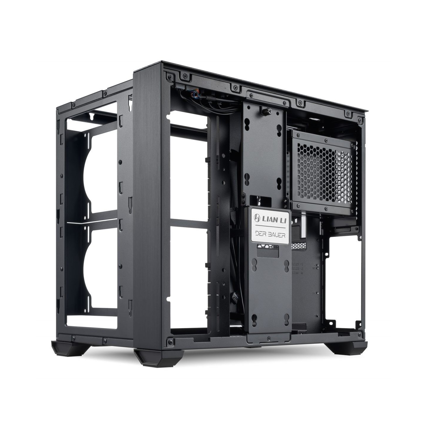 Lian Li O11 Air Mini Black ATX Mini Tower Case w/ 3 Fans (O11AMX) (Boxed) — Buy in Cyprus with Fast Delivery