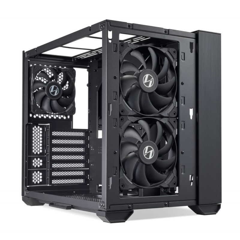 Buy Lian Li Black PC Case ATX M-ATX - O11 AIR MINI - with 3 standard Fans (front... in Cyprus, Nicosia, Limassol, Larnaka, Pafos