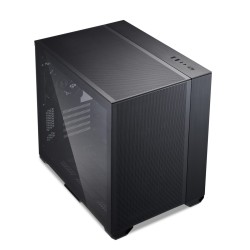 Lian Li O11 Air Mini Black ATX Mini Tower Case w/ 3 Fans (O11AMX) (Boxed) — Buy in Cyprus with Fast Delivery