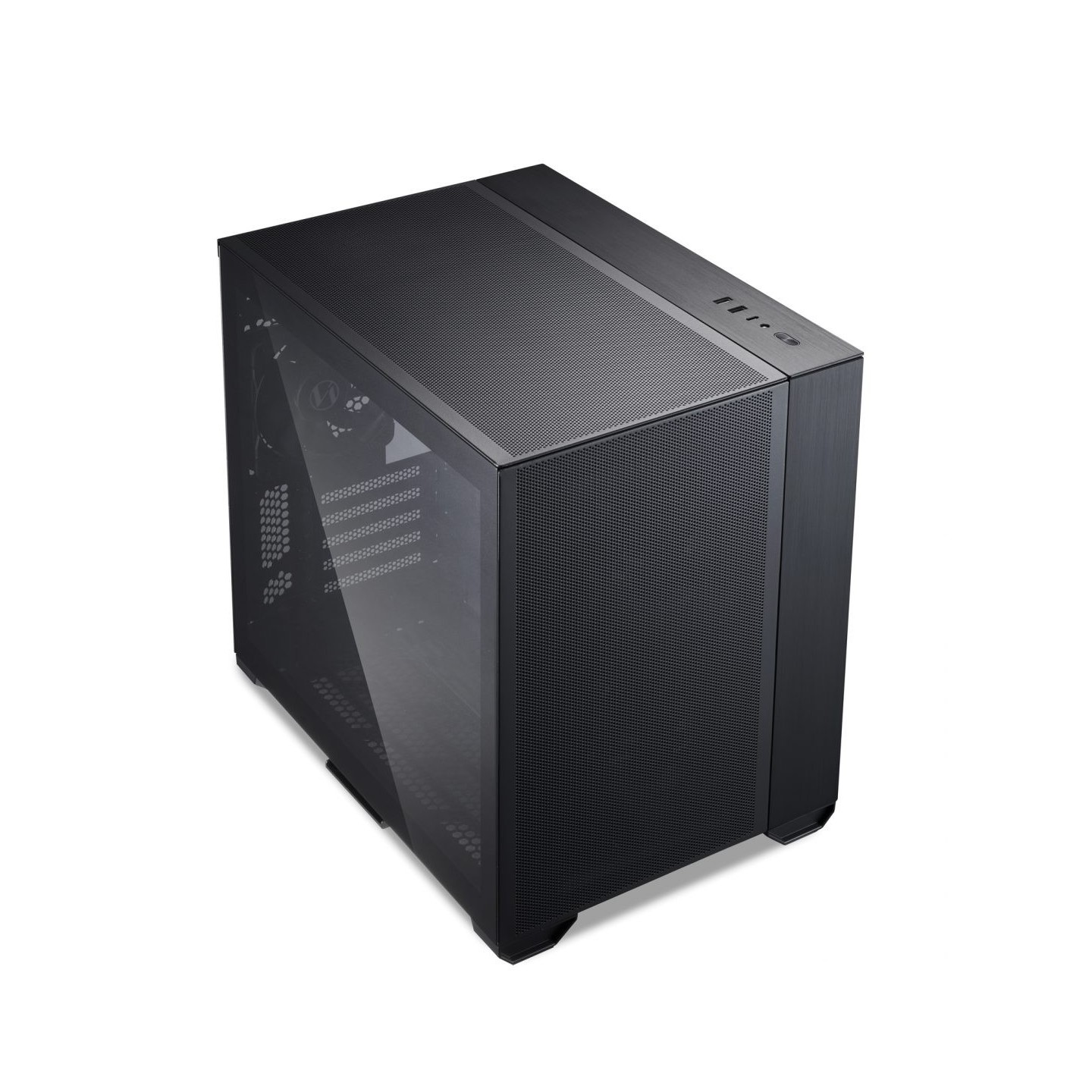 Lian Li O11 Air Mini Black ATX Mini Tower Case w/ 3 Fans (O11AMX) (Boxed) — Buy in Cyprus with Fast Delivery