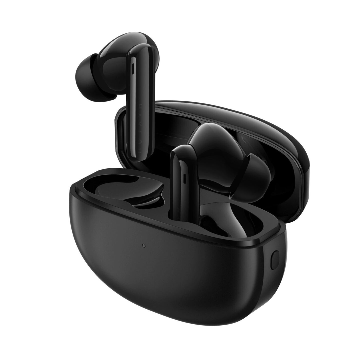 Haylou ANC Blue-Black Bluetooth TWS In-Ear Gaming Earbuds 45db 3mic Active Noise Cancel 35h BT5.3 - W1 - ANC BT5.3