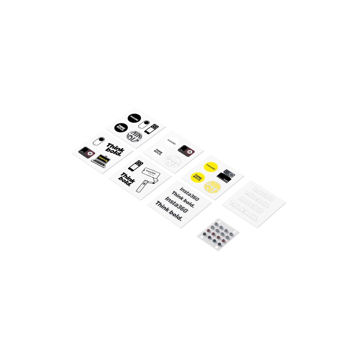 Insta360 Button Sticker Set - Tactile button stickers, locate easier the buttons — Buy in Cyprus with Fast Delivery