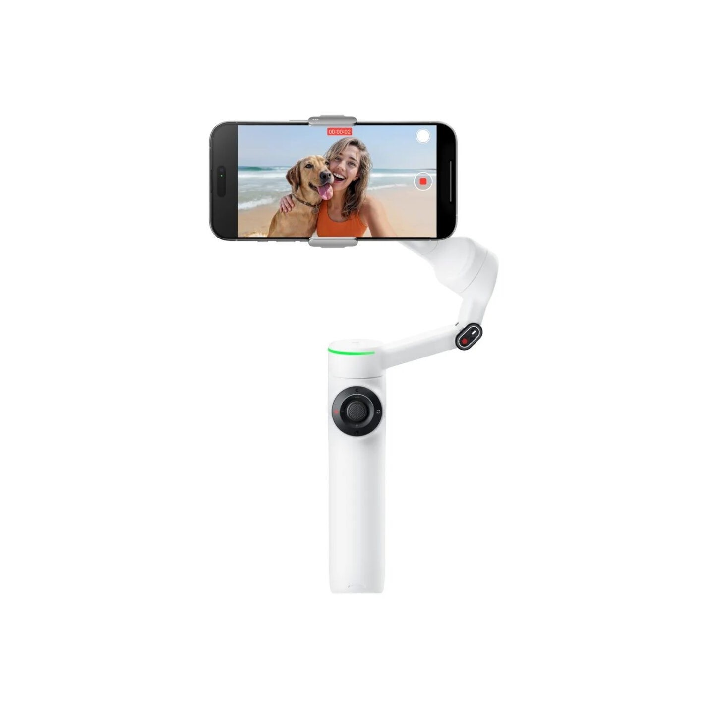 Insta360 Creator Bundle (White) Gimbal Stabilizer for Smartphone - Flow 2 Pro - AI-Powered — Buy in Cyprus with Fast Delivery