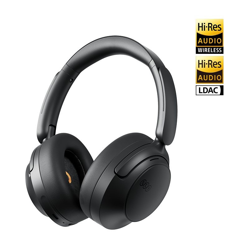 Buy QCY Headphones Black - H3S - Type-C & Bluetooth 6.0 ANC iOS Android Call Noi... in Cyprus, Nicosia, Limassol, Larnaka, Pafos