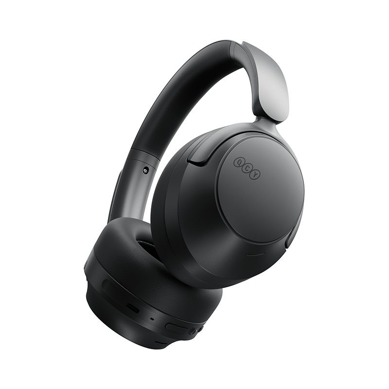 Buy QCY Headphones Black - H3S - Type-C & Bluetooth 6.0 ANC iOS Android Call Noi... in Cyprus, Nicosia, Limassol, Larnaka, Pafos