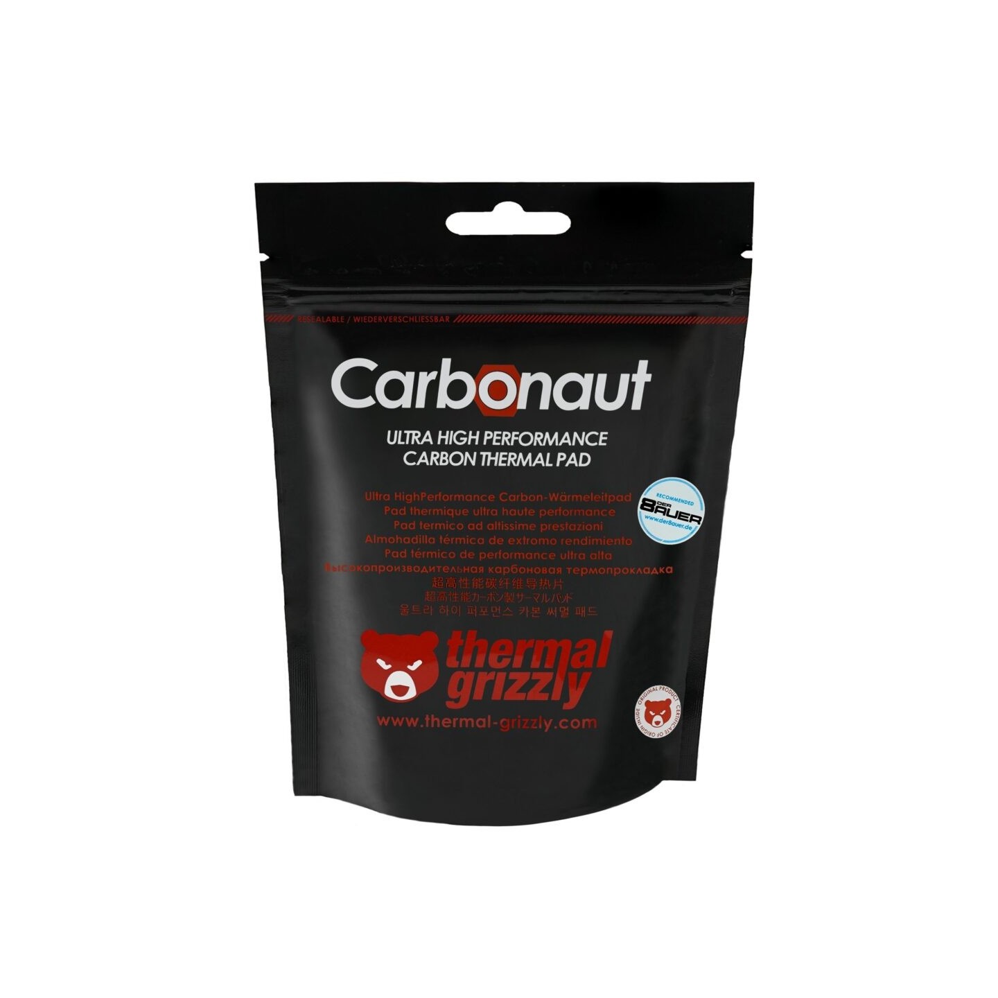 Thermal Grizzly Carbonaut 32x32x0.2mm Thermal Pad - Intel LGA115X (Retail) — Buy in Cyprus with Fast Delivery