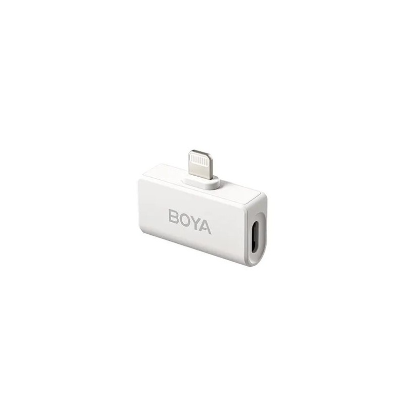 Buy BOYA Wireless Microphone - Omic-D - White 2.4GHz Dual Channel For iPhone Lig... in Cyprus, Nicosia, Limassol, Larnaka, Pafos