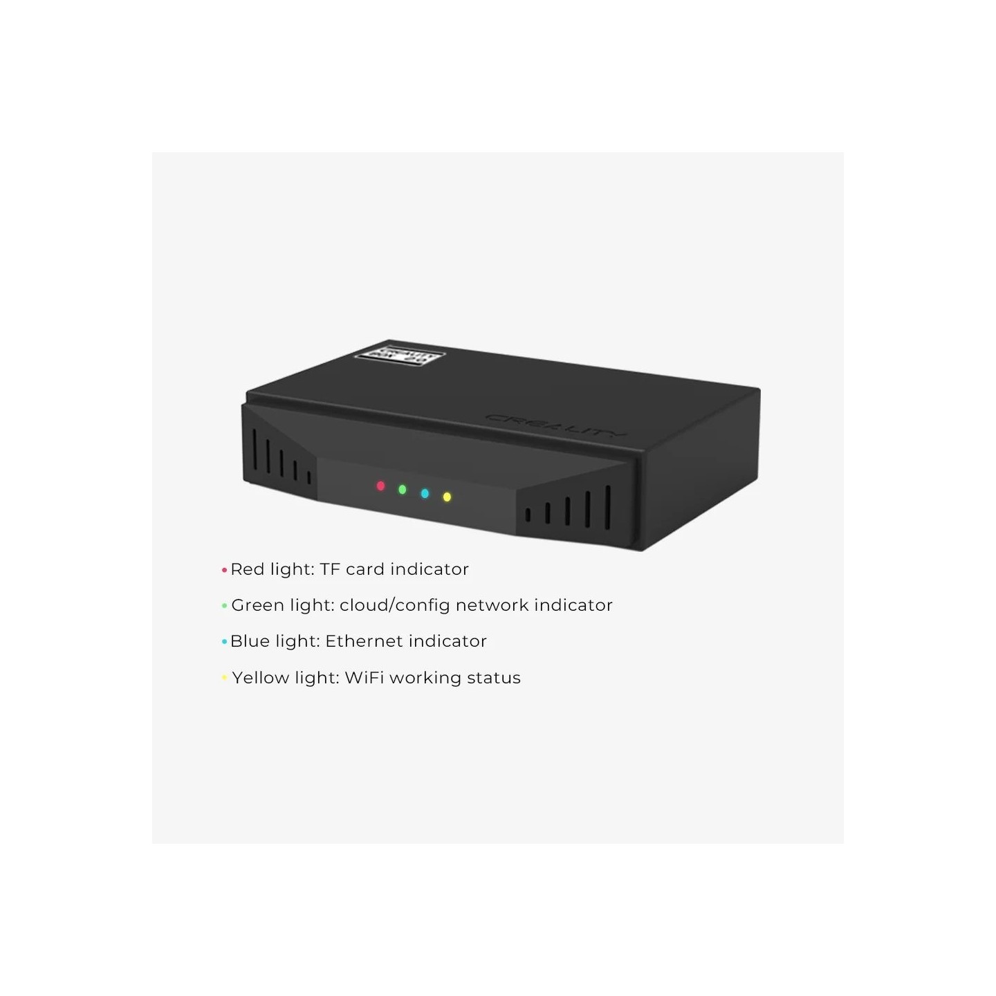 CREALITY Wifi Box - 2.0 - With TF Card, Bluetooth, Config Network, Remote Control, Real-time Monitoring