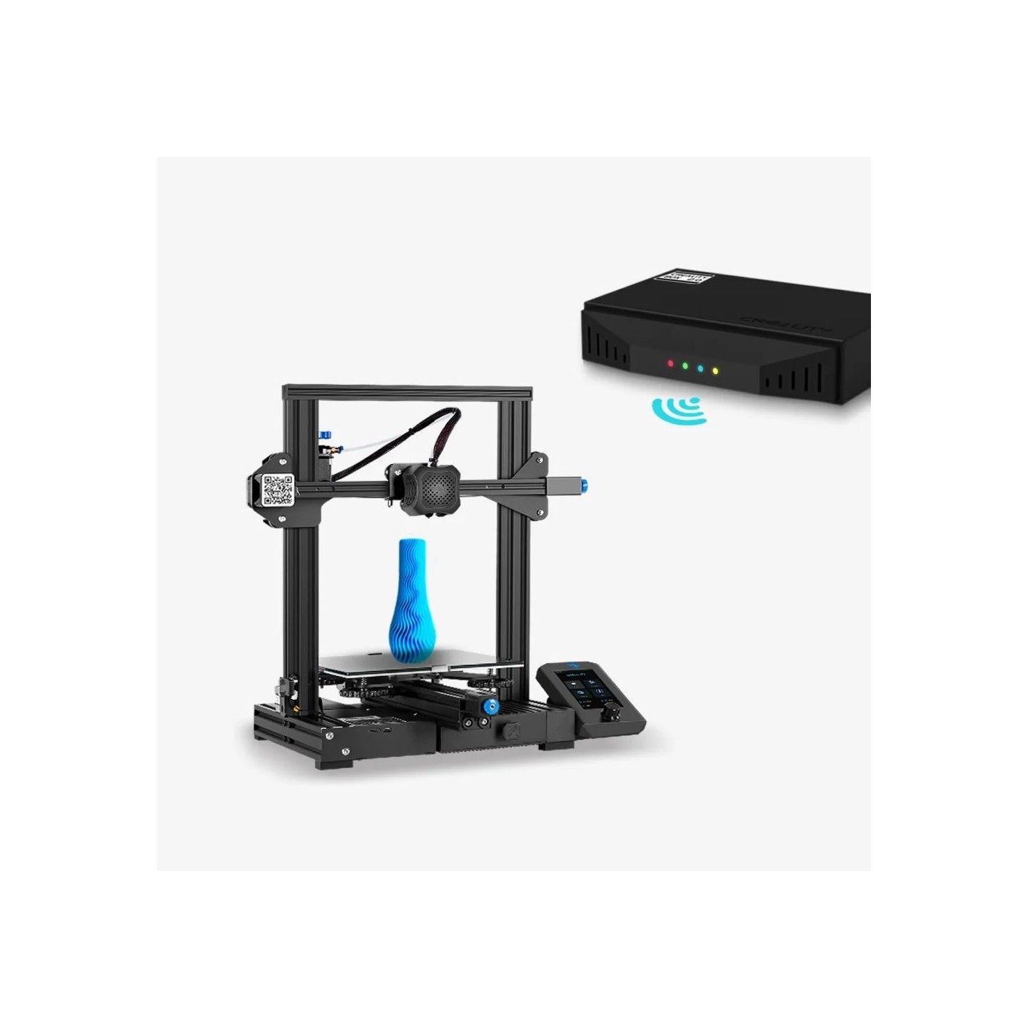 CREALITY Wifi Box - 2.0 - With TF Card, Bluetooth, Config Network, Remote Control, Real-time Monitoring