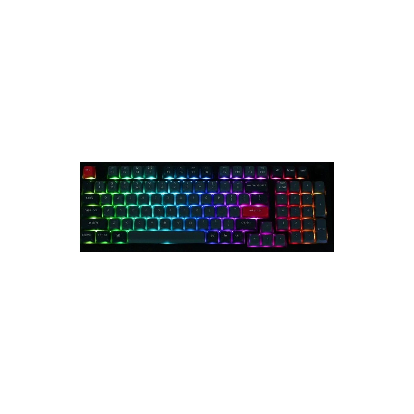 Keychron V5 Max - V5M-D1 - QMK VIA Wireless BT 2,4 Wired Custom Mechanical Keyboard Red Switch 96% US