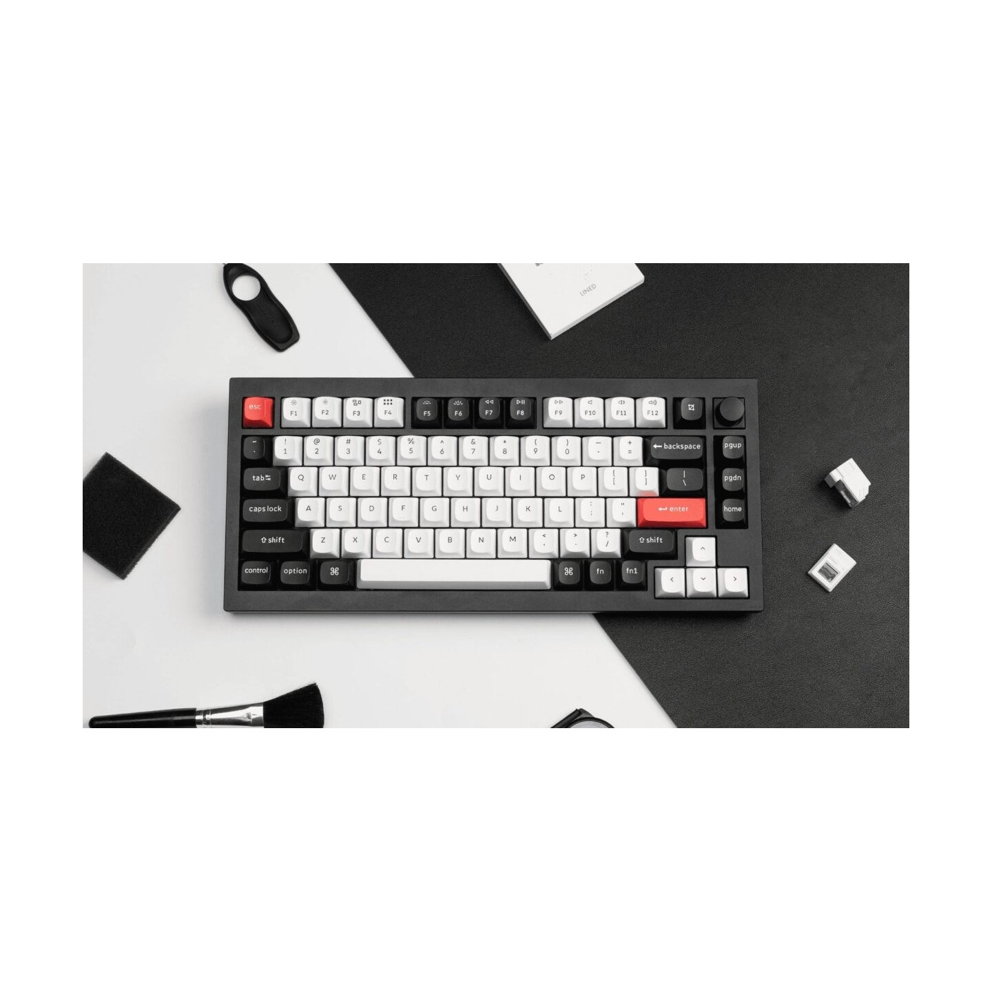 Keychron Q1 HE Q1H-M1 Wireless Hall Effect 75% US Purple (Boxed) — Buy in Cyprus with Fast Delivery