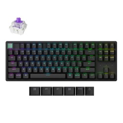 Keychron K8 HE K8H-J1 Shine-Through Wireless Magnetic Hall Effect RGB Keyboard 80% US (Boxed)