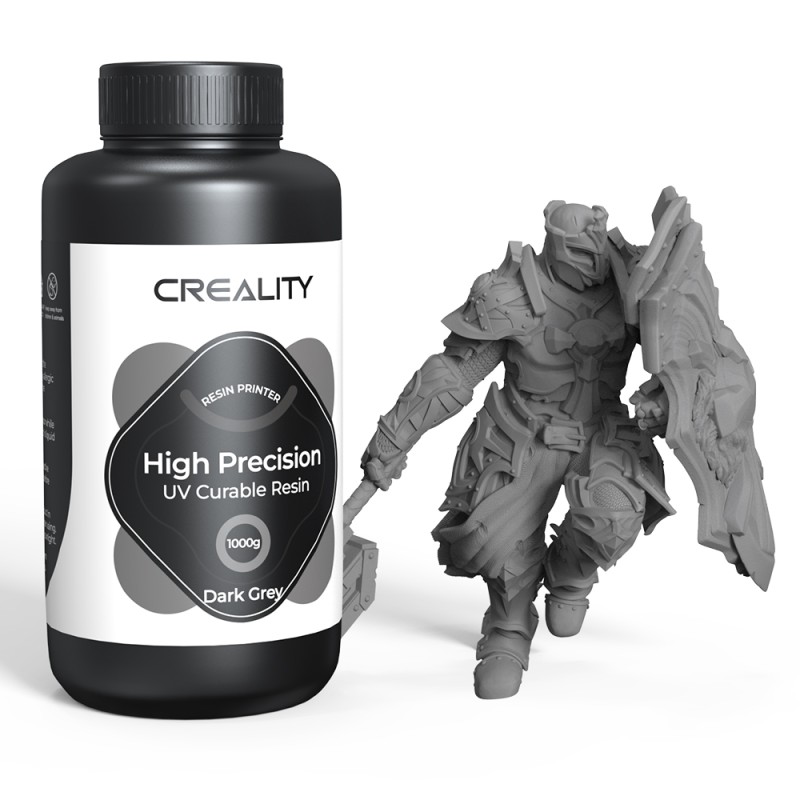 Creality LCD 8K High Precision UV Curable Resin - 3302190004 - Dark Gray — Buy in Cyprus with Fast Delivery