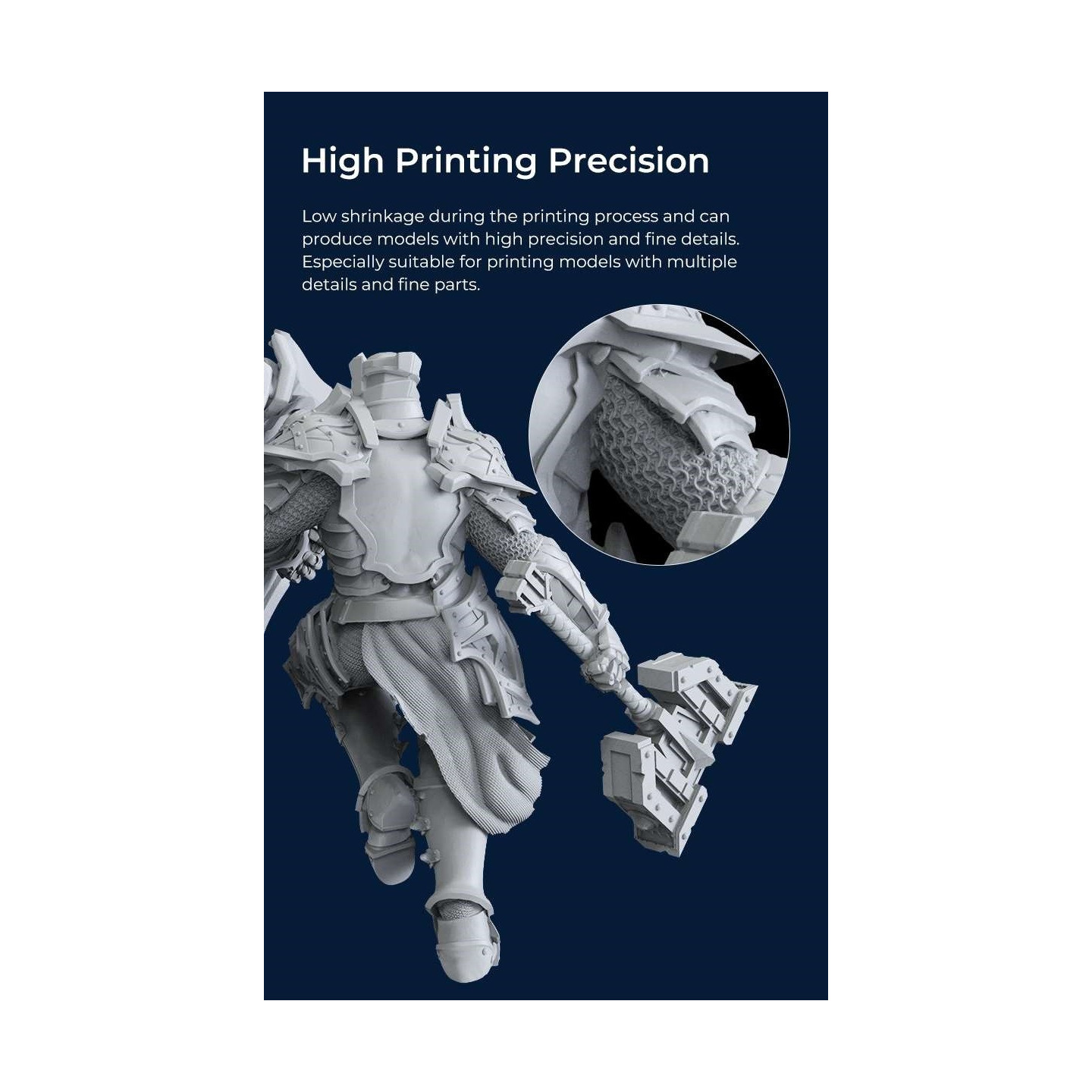 Creality LCD 8K High Precision UV Curable Resin - 3302190004 - Dark Gray — Buy in Cyprus with Fast Delivery