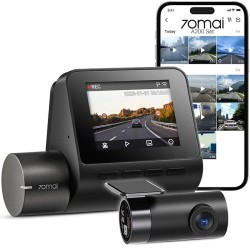 Buy 70mai Front & Rear Dash Cam w. Screen, Set with RC11 Rearview Camera - A200-... in Cyprus, Nicosia, Limassol, Larnaka, Pafos