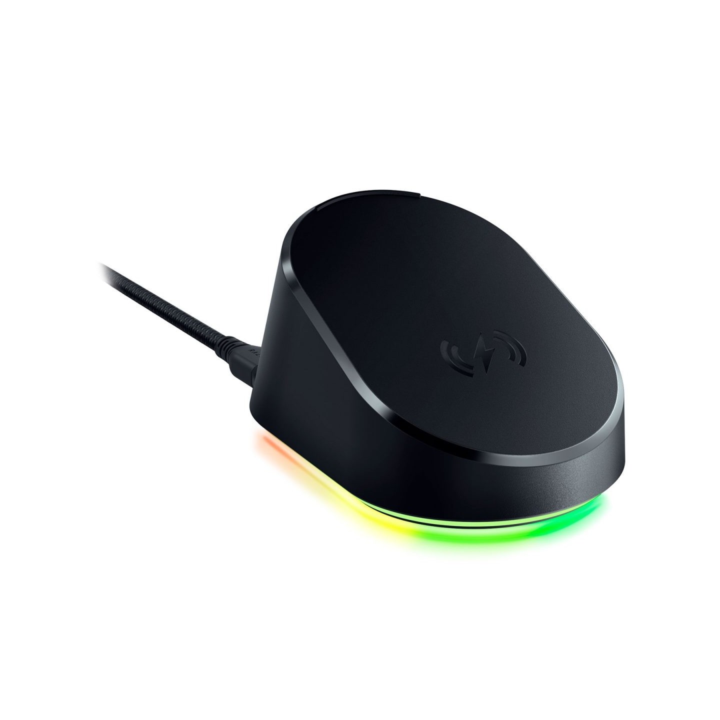 Razer MOUSE DOCK PRO - 4K Polling Rate - Magnetic Wireless Charging - Anti-Slip Base - Chroma RGB