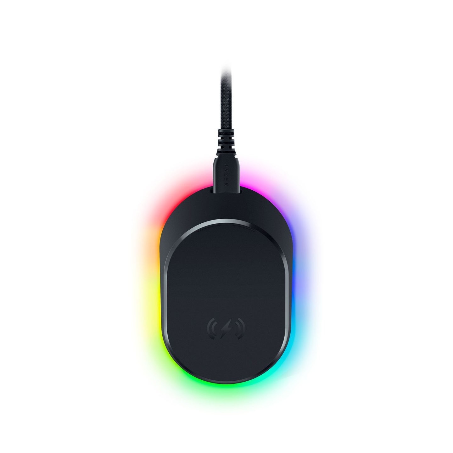 Razer MOUSE DOCK PRO - 4K Polling Rate - Magnetic Wireless Charging - Anti-Slip Base - Chroma RGB