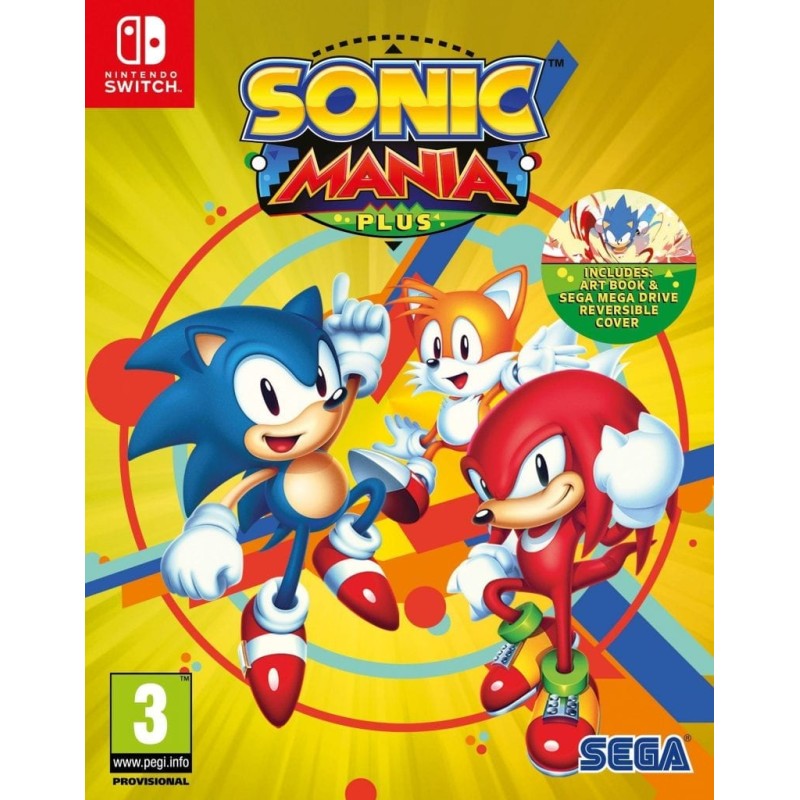 Buy SONIC MANIA PLUS SWITCH - SWITCH in Cyprus, Nicosia, Limassol, Larnaka, Pafos