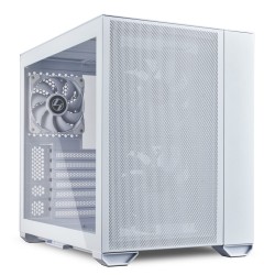 Lian Li O11 Air Mini White ATX Mini Tower PC Case w/ 3 Fans (Boxed) — Buy in Cyprus with Fast Delivery