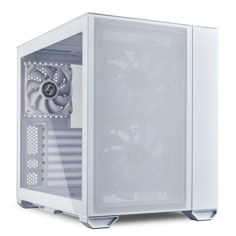 Lian Li O11 Air Mini White ATX Mini Tower PC Case w/ 3 Fans (Boxed) — Buy in Cyprus with Fast Delivery
